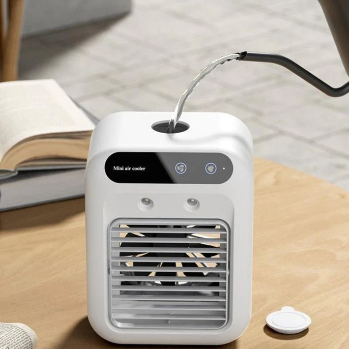Cooling Fan With Ice