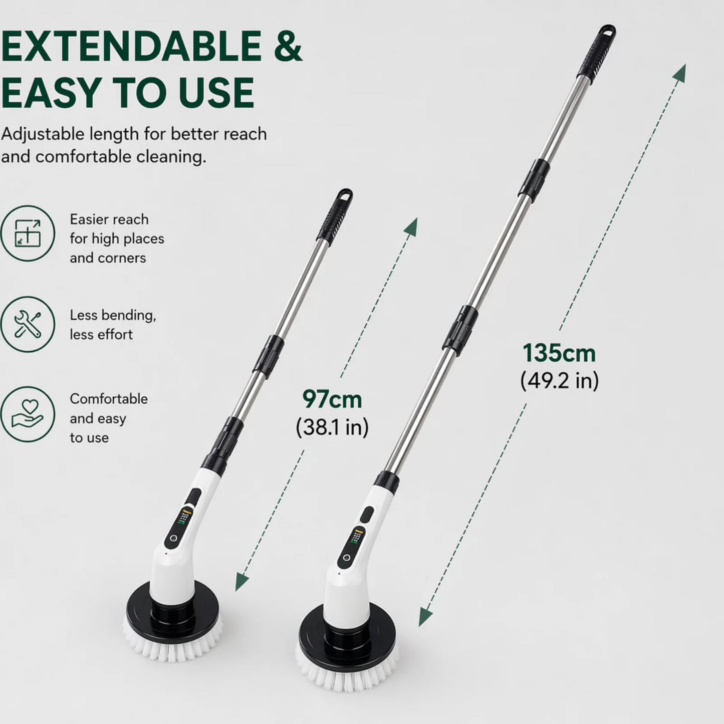 Elite Parcel Electric Multifunctional Cleaning Scrubber [FREE SHIPPING ALL OVER UAE ]
